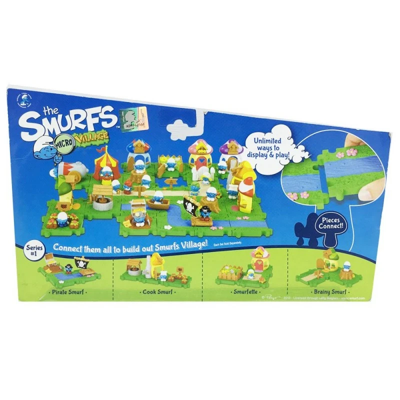 Фигурки Smurf Игрален Сет с Лодка, 585826.